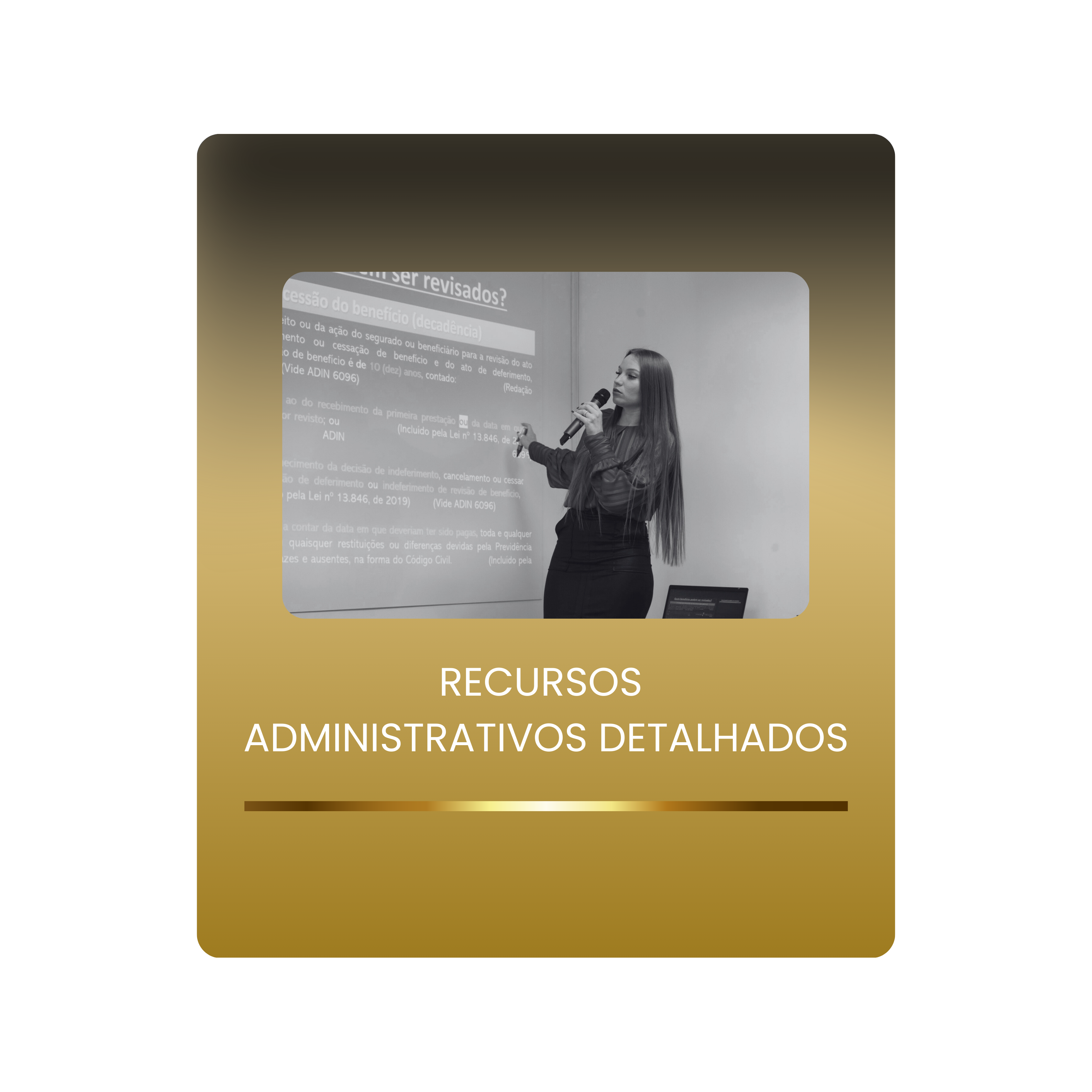 Recursos administrativos detalhados