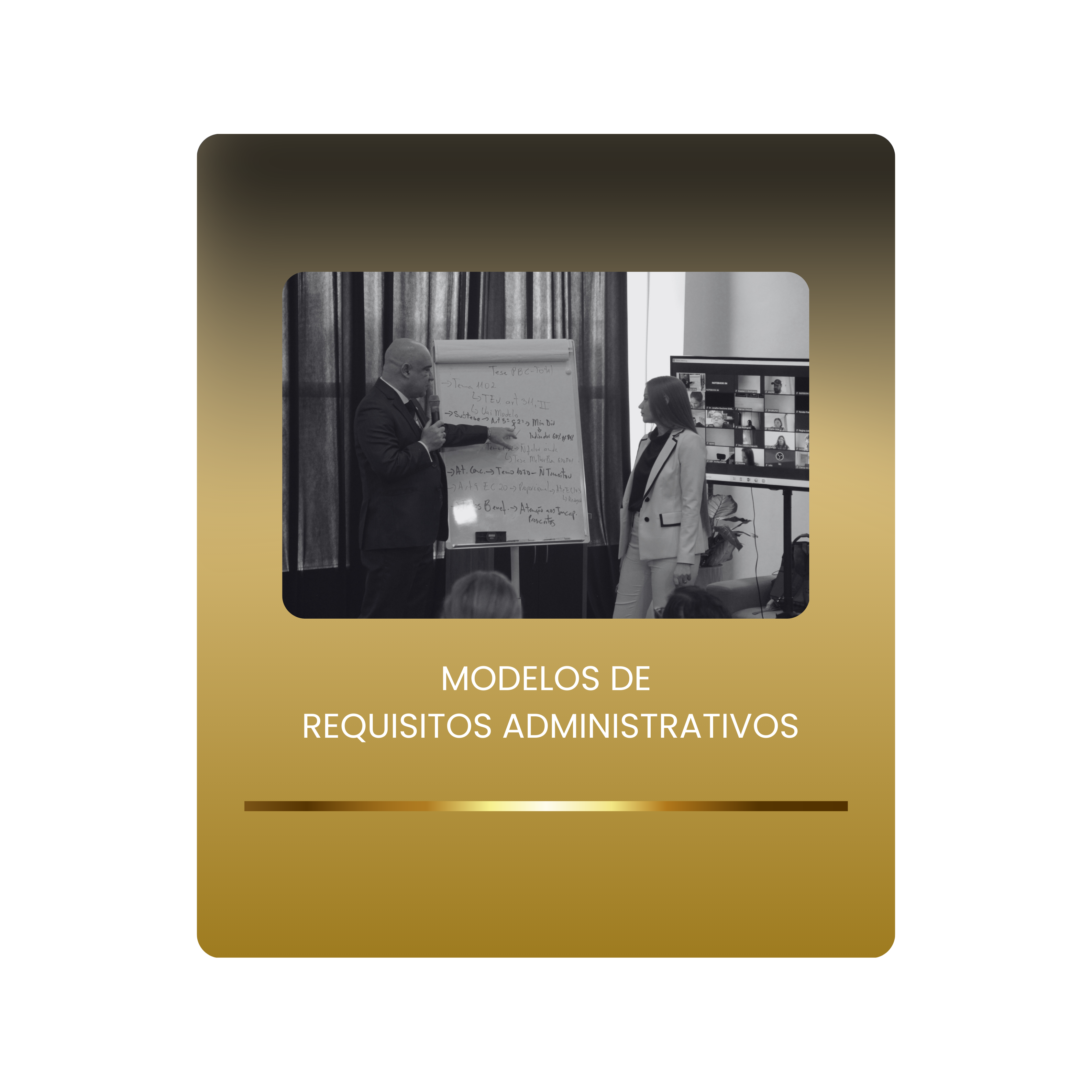 Modelos de requisitos administrativos